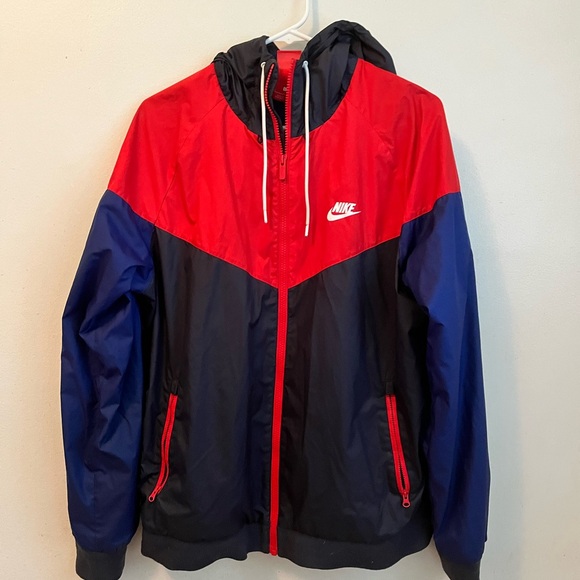 Nike Hooded Winbreaker Mens Large - Picture 3 of 4